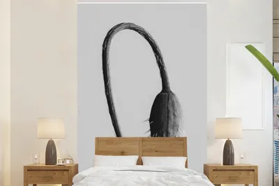 Produktbild von MuchoWow® Fototapete für Wohnzimmer oder Schlafzimmer Wandtapete Vinyl Motivtapete Abstrakte Hängepflanze - 180x280 cm - Wallpaper