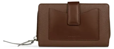 Produktbild von bugatti Geldbörse Viola Ladies Zip Wallet Cognac - Grey braun