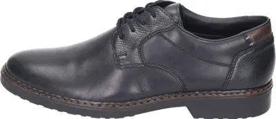 Produktbild von Rieker Herren Halbschuh Schnürer schwarz, Herren:40 EU