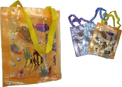 Image de sac de plage - poissons      YW2464
