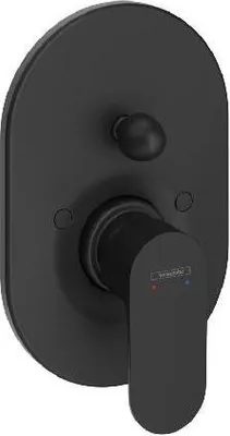 Obrázek produktu pro Hansgrohe Rebris S - Vanová baterie pod omítku, s tělesem, matná černá 72448670