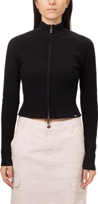 Obrázok produktu pre DICKIES - Dámska krátka rebrovaná mikina East Helena so zipsom - Veľkosť M