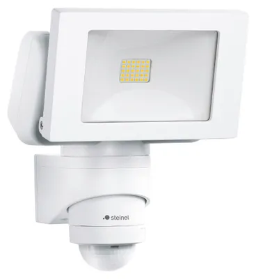 Produktbild von STEINEL LS 150 S, Weiß, IP44, Aluminium, Kunststoff, II, Wandmontage, 0 - 15 min