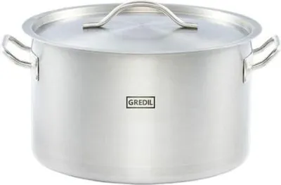 Zdjęcie produktu dla Średni garnek do zupy, Ø 360 mm, wysokość 220 mm, z pokrywką