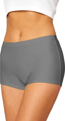 Produktbild von Merry Style Damen Badeshorts Bikinihose Bademode Badehose Bikini Unterteil Schwimmshorts L23L1 (Grau (9168), 38)