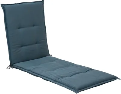 Produktbild von Liegenauflage - 60 x 190 cm - Hellblau - Polyester - mit Stehsaum