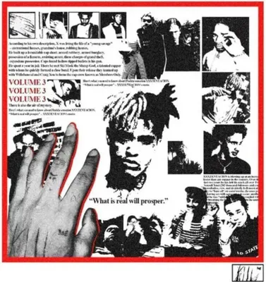 Image de XXXTentacion - Members Only Vol. 3 (Gatefold Sleeve) (2 LP)