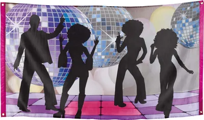 Produktbild von Fahne Disco Polyester | 90x150 cm