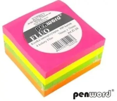 Zdjęcie produktu dla Kostka samoprzylepna fluo 400K - Penword