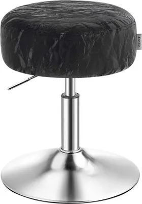 Produktbild von Schminkhocker - höhenverstellbar und 360° drehbar - 38 cm - Schwarz