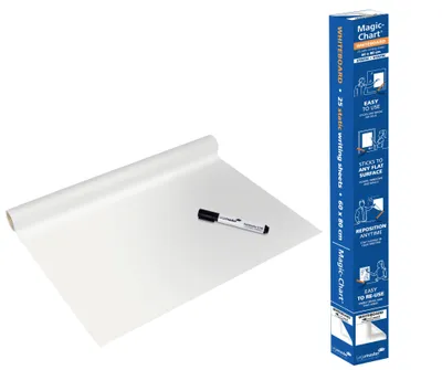 Zdjęcie produktu dla Legamaster blicy Magic-Chart 60x80cm, Biały, Polipropylen (PP), 600 mm, 0,0500 mm, 588 g, 62 mm