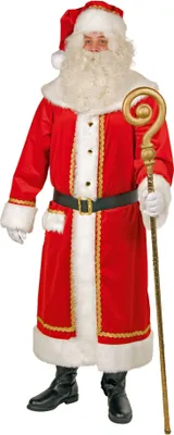 Produktbild von Nikolausmantel Weihnachtsmann Kostüm Luxus