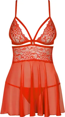 Obrázok produktu pre Obsessive - Babydoll Set - Rood