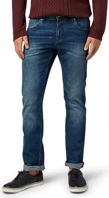 Produktbild von Tom Tailor Hose Jeans Jeanshose STRAIGHT AEDAN BLUE DENIM