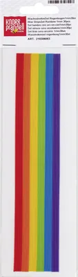 Produktbild von KNORR prandell 218306063 WachsstreifenSet Regenbogen1mm30er