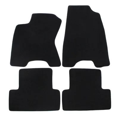 Image de Tapis De Sol De Qualité Supérieure Noir Pour Nissan X-Trail 2007-2013 4pcs, Ajustement Précis, Base Antidérapante, avec Attaches