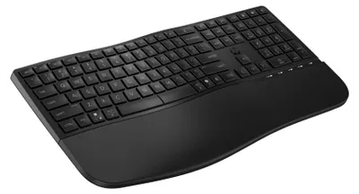 Produktbild von HP 685 - Tastatur - Dual Mode, 3-Zonen-Layout, Multi-Device, 23 programmierbare Tasten, OS Auto-Detection, flacher Tastenhub - 100% - full size - kabellos - 2.4 GHz - Deutsch - Schwarz - Sonderaktion