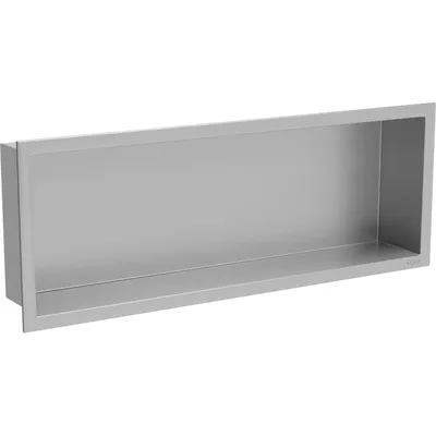 Produktbild von Mexen X-Wall-R Einbauregal mit Flansch 60 x 20 cm, inox - 1910602010