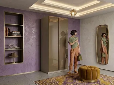 Zdjęcie produktu dla Schrank Stil modern beige praktisch komfortabel Schlafzimmer