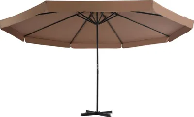 Immagine prodotto di Ombrellone da Esterni con Palo in Alluminio 500 cm Grigio Talpa