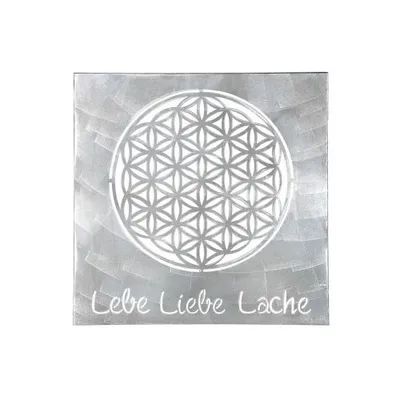Produktbild von GILDE Metall Wandrelief Lebensblume