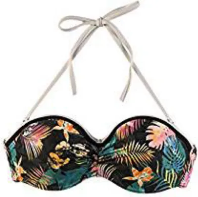 Produktbild von PROTEST MM SUMA BCUP bandeau bikini top True Black 7610781-290 S/36