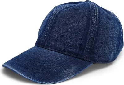 Produktbild von styleBREAKER Jeans Baseball Cap Uni | Denim Basecap mit Verstellbarer Schnalle | 6-Panel Cap mit Gebogenem Schirm & Luftlöchern | Atmungsaktive Baumwoll-Mütze für Damen & Herren