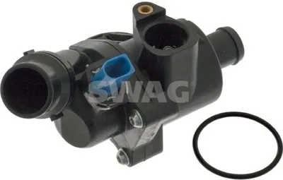 Produktbild von SWAG Thermostatgehäuse 30 10 0313 für AUDI A4 Avant (8ED, B7)