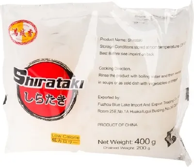 Produktbild von City Aroma Shirataki Nudeln breit 400 g