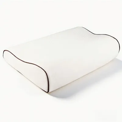 Produktbild von Nackenstützkissen 50x30cm - Orthopädisches Kissen - Visco-Schaum - Komfortables Schlafkissen - Langsame Rückfederung - Schulterstützkissen