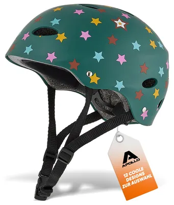 Produktbild von Apollo Skatehelm - Stars - S/M - SW001