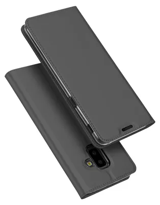 Produktbild von Handy Hülle Samsung Galaxy J6 Plus Book Case Schutzhülle Tasche Slim Flip Cover Etui