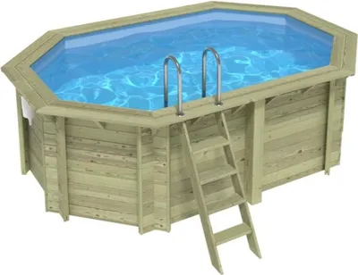 Produktbild von Altanka BAS7303OSPI, 9510 l, Gerahmter Pool, Kind & Erwachsener, Leiter, Holz