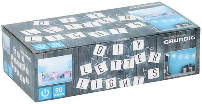 Immagine prodotto di Fata luminosa delle lettere LightBox 90 simboli e lettere Funzionamento a batteria