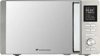 Produktbild von Kombinationsmikrowelle CONTINENTAL EDISON CEMO25SG13S3, Silber, 25 L, 1400 W, Grill 1200 W, Konvektion 1200 W
