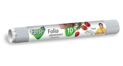 Zdjęcie produktu dla Forte Folia Aluminiowa 10M Z Tłoczeniem