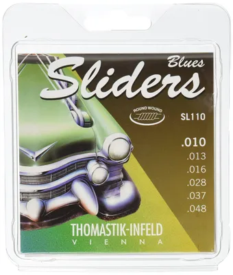 Obrázek produktu pro Sada strun pro elektrickou kytaru, SL110, střední tloušťka .010-.048w