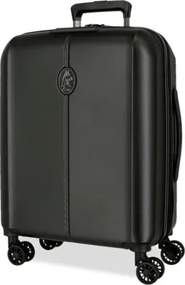 Immagine prodotto di EL POTRO Vera Nero, valigetta da viaggio in ABS 55x40x20cm, 37L, 5338621 (piccola scadenza)