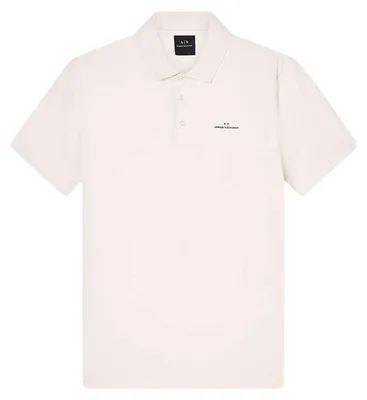 Productafbeelding van Armani Exchange - Herenpolo, met kraag, korte mouwen, model GT18618 (maat S) (Möven-grijs)
