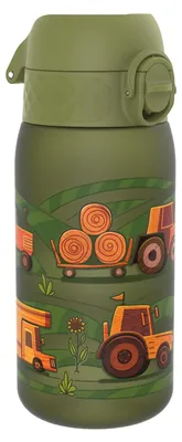 Produktbild von Trinkflasche Kinderflasche Auslaufsichere Wasserflasche - 350 ml - Dreifache Verriegelung - Recyclon - Transparent