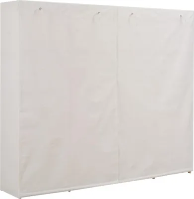 Produktbild von vidaXL Kleiderschrank Weiß 200 x 40 x 170 cm Stoff