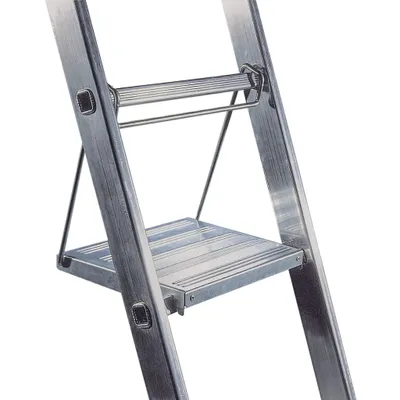 Produktbild von Escalo Einhängetritt für Leiter Metall Silbern
