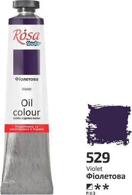 Produktbild von Ölfarbe Violett 529, 45 ml – Rosa