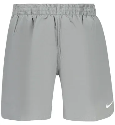 Produktbild von Graue Herren Badehose mit Stickerei, elastischem Bund & Taschen