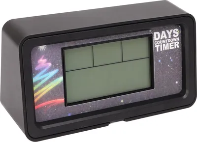 Obrázek produktu pro Dny Odpočítávací časovač Hodiny Minuty Sekundy Digitální LCD displej pro automobilové závody