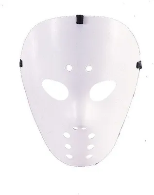 Produktbild von Hockey Maske weiß Halloween Karneval Fasching Kostüm Zubehör