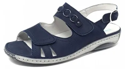 Produktbild von Waldläufer Garda Weite G Sandale Blau