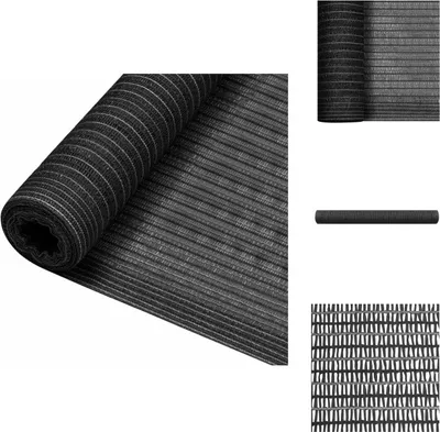 Obrázek produktu pro vidaXL Plotová clona antracitová 2x25 m HDPE 75 g/m² - Slunečníky a slunečníky