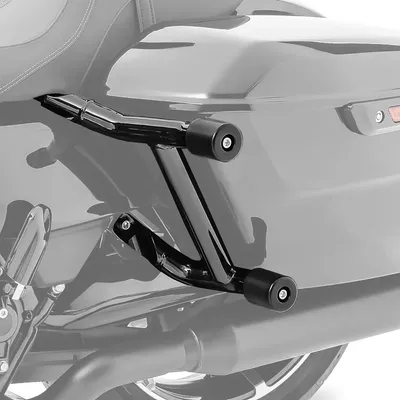 Obrázek produktu pro Boční kufr crash bar vhodný pro Harley Davidson Touring 14-25 sedlové brašny ochranná lišta Craftride SR16