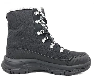 Produktbild von Skechers Damen Stiefeletten/ Winterboots COLD BLUES Schwarz Kunstleder-Textil-Mix Größe: 39